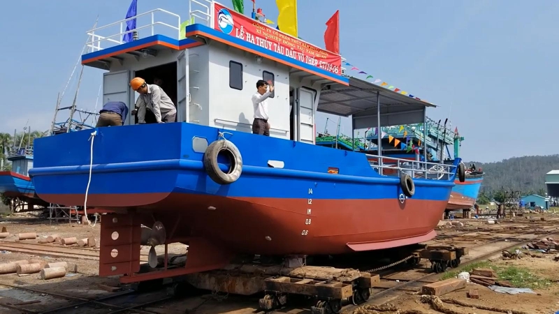 Nhà máy đóng tàu Tam Quan - Bình Định