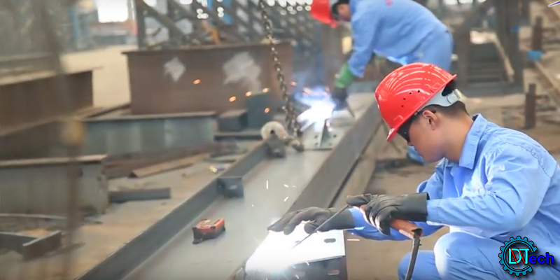 Thi công hàn kết cấu thép - nhôm - inox